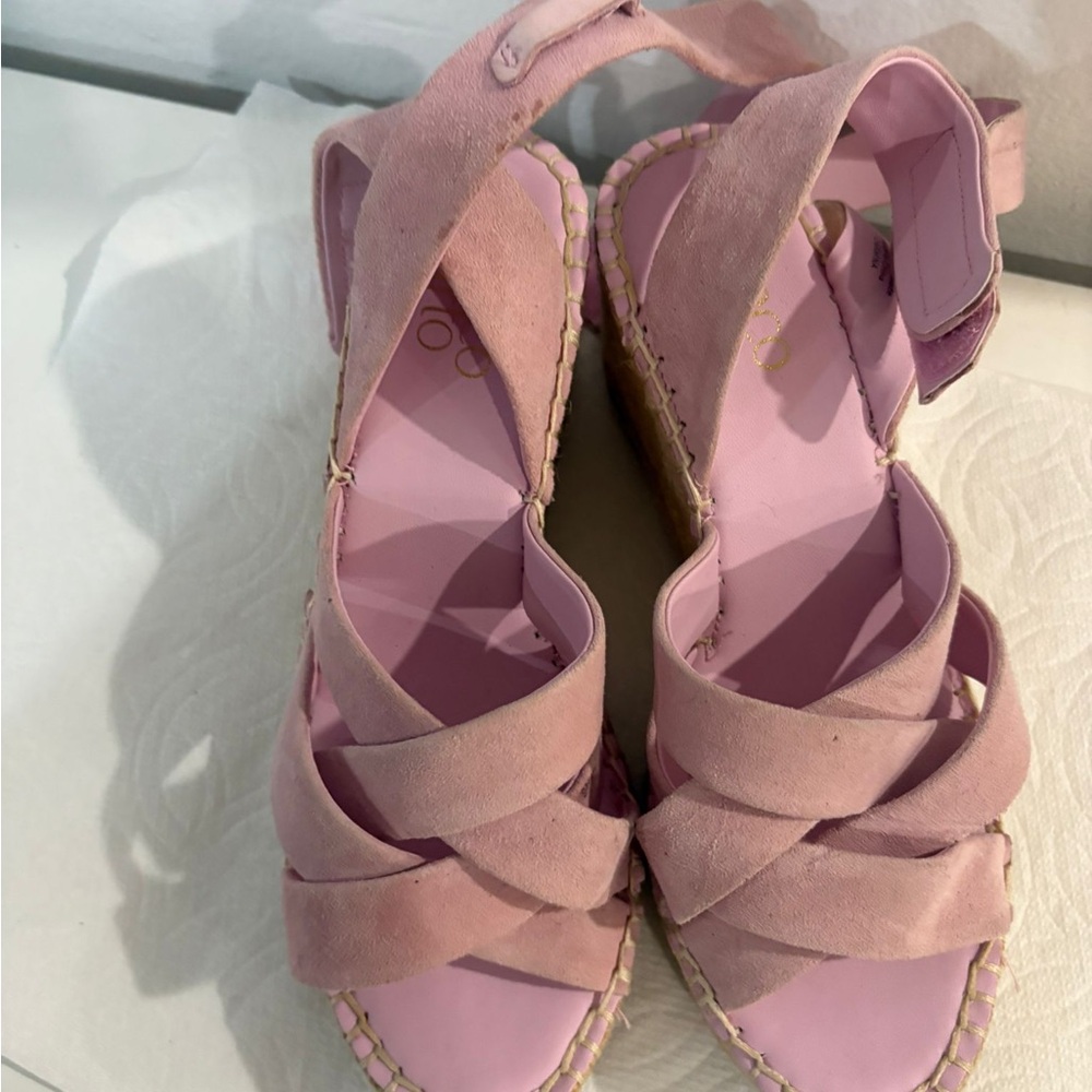 Franco Sarto Blush Espadrille Sandals